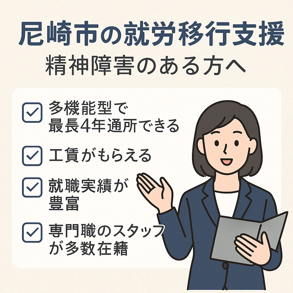 尼崎市の就労移行支援