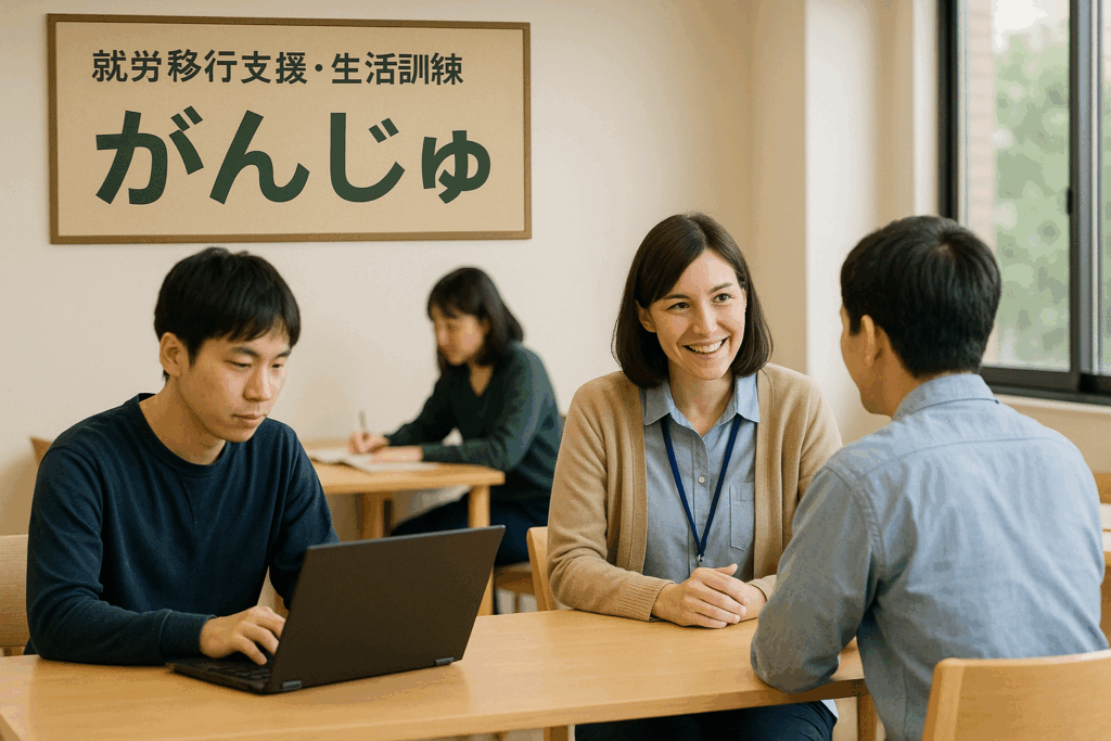 就労移行支援、生活訓練のがんじゅ紹介動画